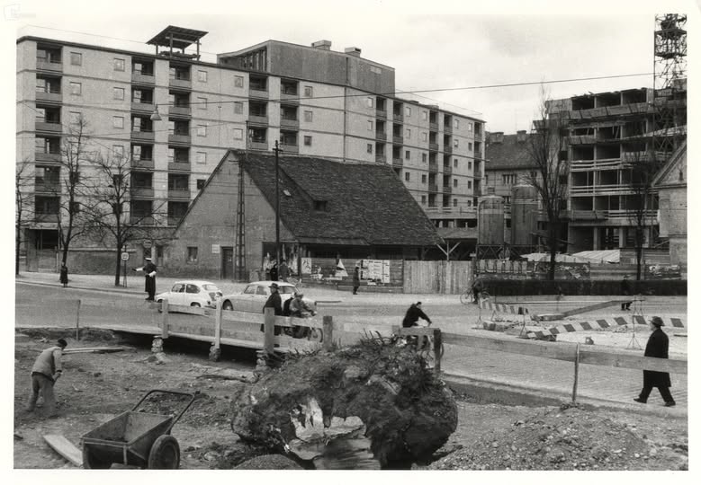 Gradnja hotela Lev na ulici Vosnjakova